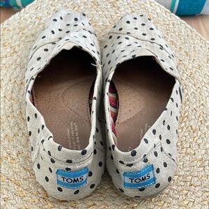 TOMS Polka Dot Slip-On Shoes
